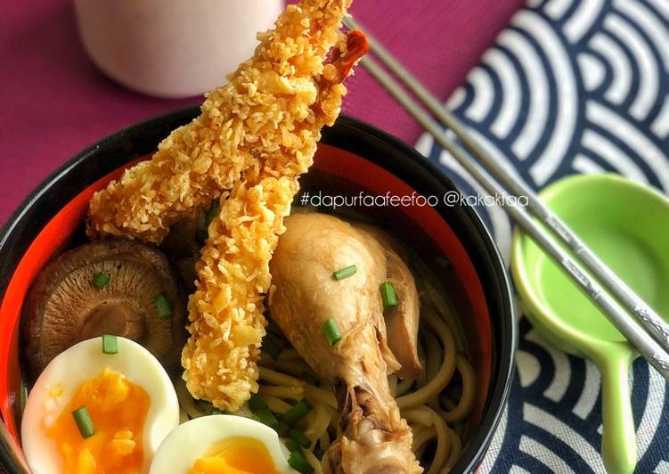 Prawn Tempura Noodle Soup, Viral