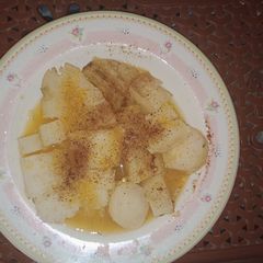 A picture of Orange pulpy sweet potato.