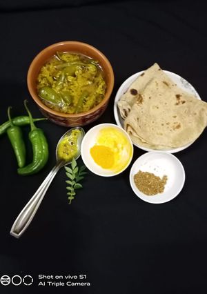 A picture of Rajsthani Dahi Mirch.