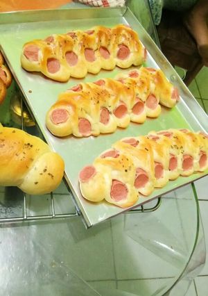 Foto resep Roti sosis manis