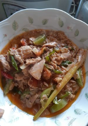 Foto resep Ikan tuna rempah asem manis