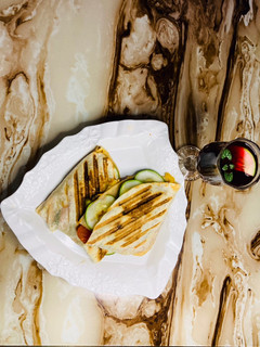 A picture of Vegetable Tortilla wrap.