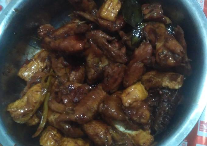 Ayam kecap pedas manis