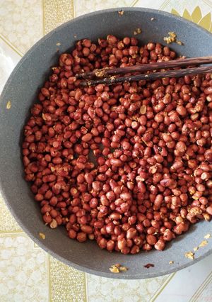 Hình của món Đậu phộng rang Tỏi Ớt.
