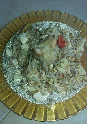 Foto resep Sayur tauge tahu kuah