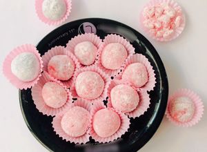 Foto resep 32🍒 Mochi frambosen 🎀 fiber creme