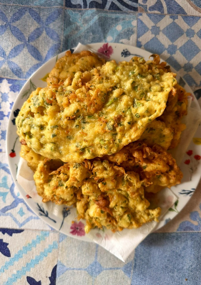 Una foto de Tortillitas de bacalao