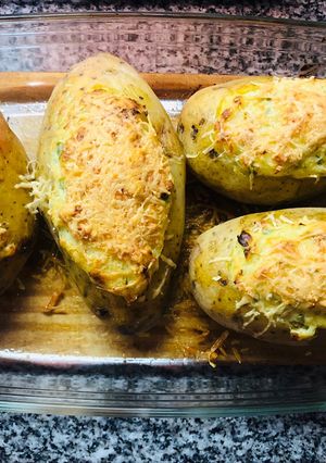Una foto de Papas rellenas