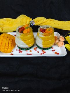 મેંગો સાગો પુડિંગ (Mango Sago Pudding Recipe In Gujarati) રેસીપી મુખ્ય ફોટો
