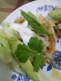 Tostadas de tinga!!! Para niño