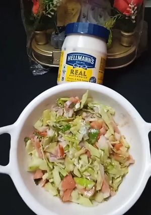 मेयोनेज़ सलाद (Mayonnaise Salad recipe in Hindi) रेसिपी मुख्य फोटो