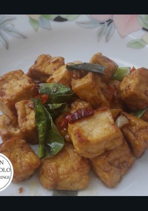 Foto resep Oseng tahu pedas