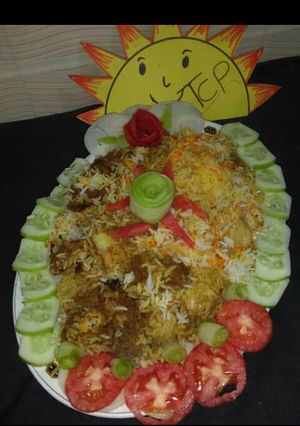 A picture of Mutton Biryani #KokabandCookpad.