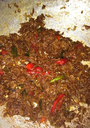 Foto resep Udang papai (ebi) pedas manis