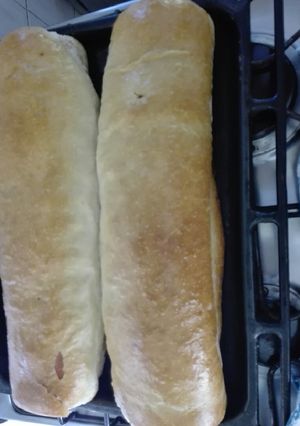 Una foto de Pan de jamón