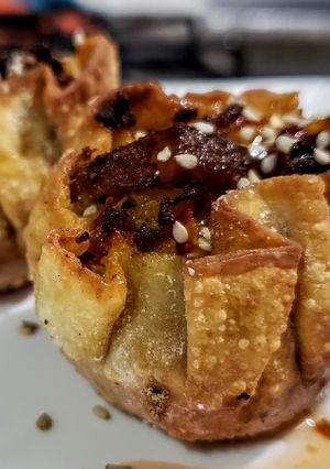 Una foto de DIM SUM Frito...!🥢