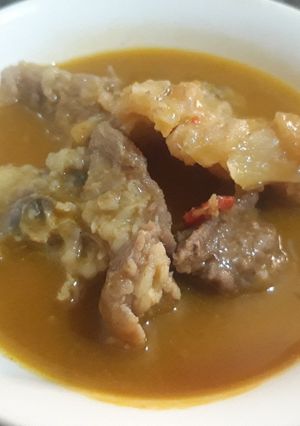A picture of Ofo soup.