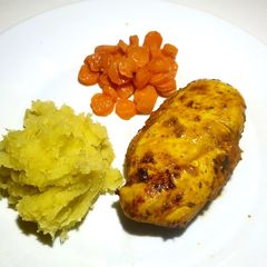 Lemon Spiced Chicken Breast A picture of Lemon Spiced Chicken Breast.