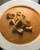 Crema de jitomates rostizados
