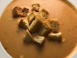 Crema de jitomates rostizados