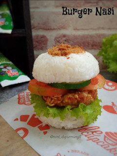 Foto resep Burger Nasi