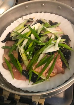 Foto resep Steam Ayam dan Jamur