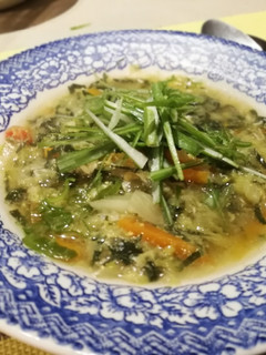 Una foto de Sopa de verduras 🥕🥬🍲