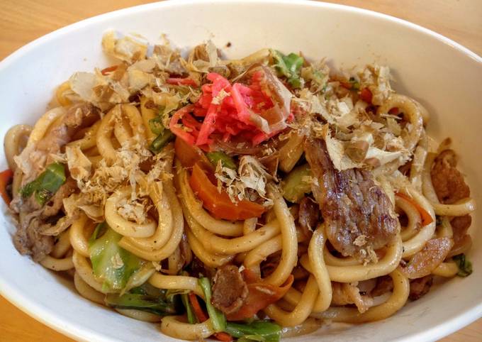 Easiest Way to Make Ultimate Stir-Fried Udon Noodles