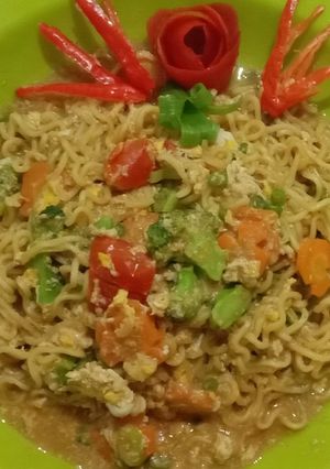 Foto resep Mie goreng basah