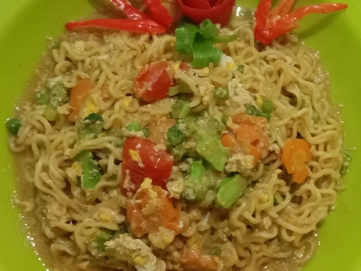 Langkah Mudah untuk Menyiapkan Mie goreng basah, Bikin Ngiler