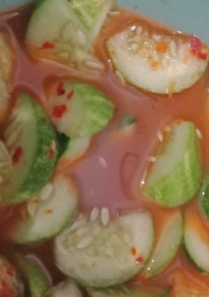 Foto resep Asinan timun ala kadar nya