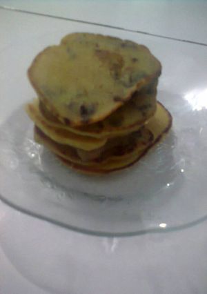 Foto resep pancake meses