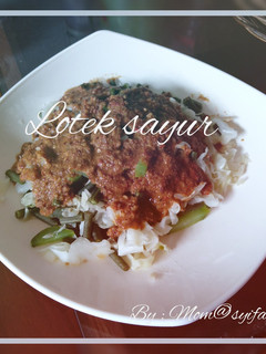 Foto resep Lotek sayur