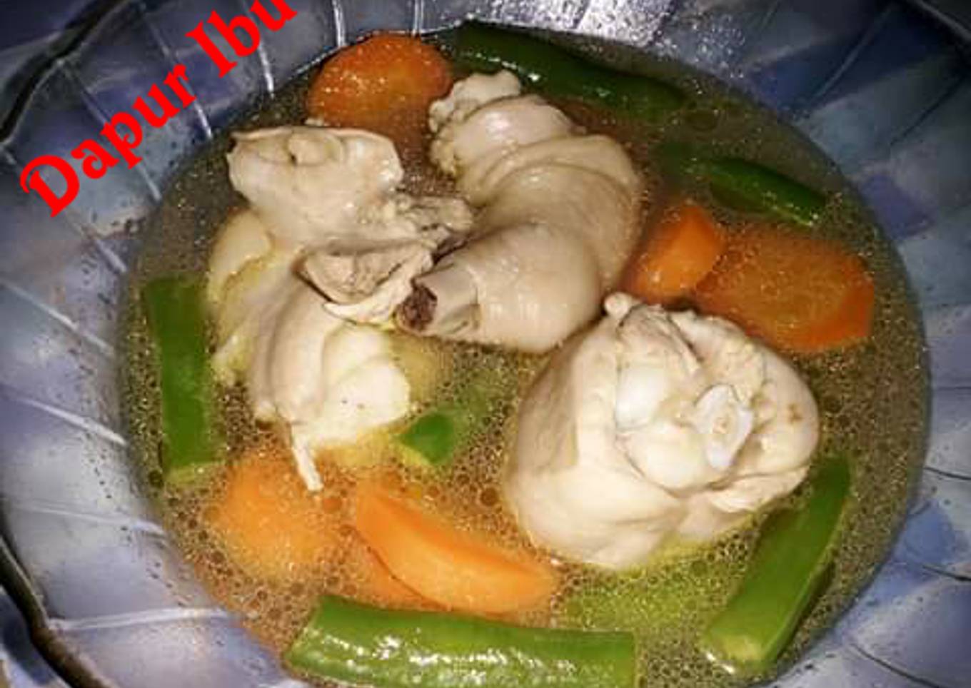 Sop ayam simpel