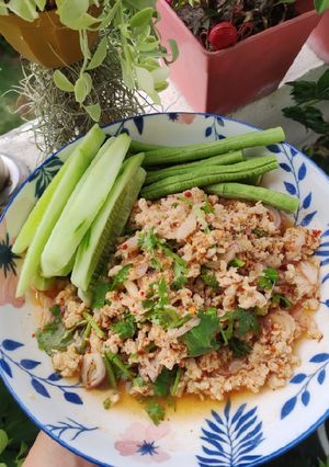 รูปของ ลาบหมู