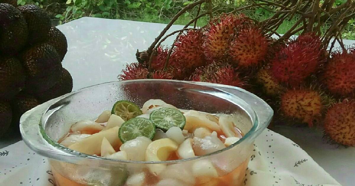 Resep Asinan Rambutan And Salak Oleh Pawonbune Aas Cookpad