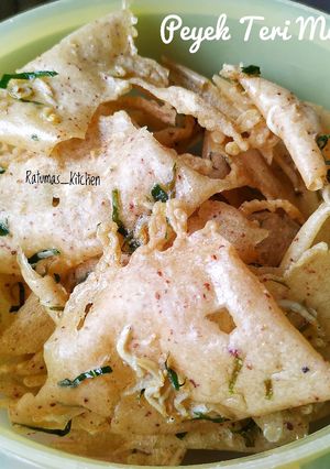 Foto resep Peyek Teri Medan