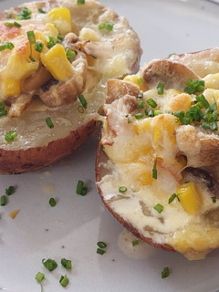 Una foto de Papas Rellenas al Horno súper fácil