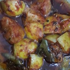 A picture of Lemon pickle.