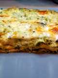Lasagne con cime di rapa, broccoli e caciotta bavarese