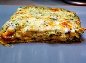 Foto di Lasagne con cime di rapa, broccoli e caciotta bavarese