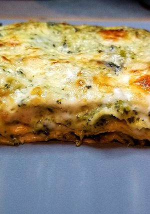 Foto di Lasagne con cime di rapa, broccoli e caciotta bavarese