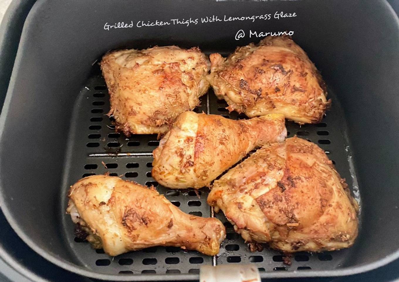 Grilled Chicken Thighs With Lemongrass Glaze