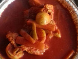 Carne de puerco a la naranja