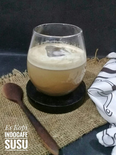 Foto resep Es Kopi Indocafe Susu
