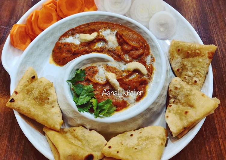 Homemade Kaju masala curry