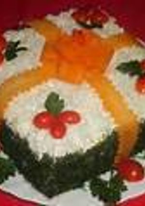 عکسی از دستور کیک مرغ