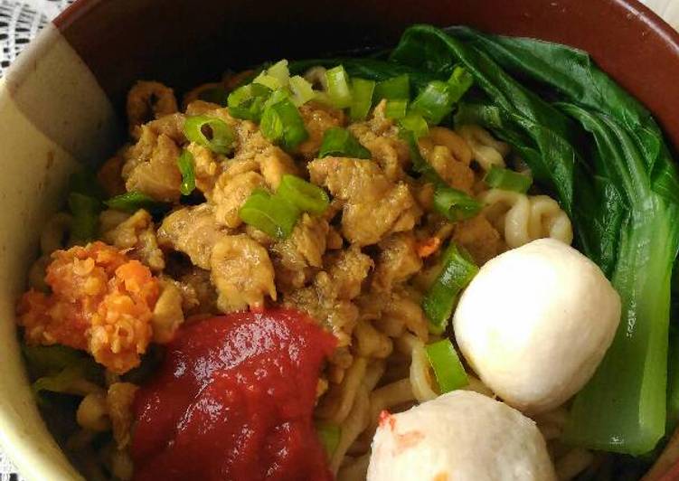 Resep Mie ayam homemade, Enak Banget