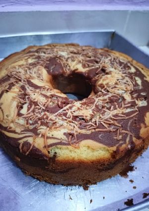 Foto resep Bolu Marmer Jadul