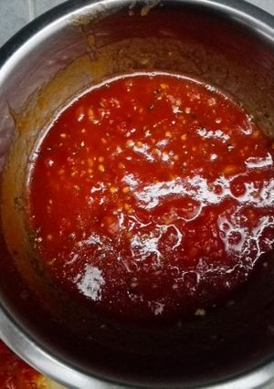 Una foto de Salsa para pizza ¿diferente?